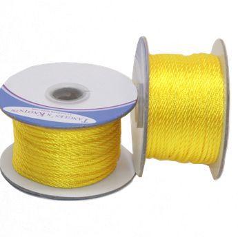 Nylon Twisted Cord - Yellow - 2mm & 3mm (CLEARANCE) – Tangles'n Knots